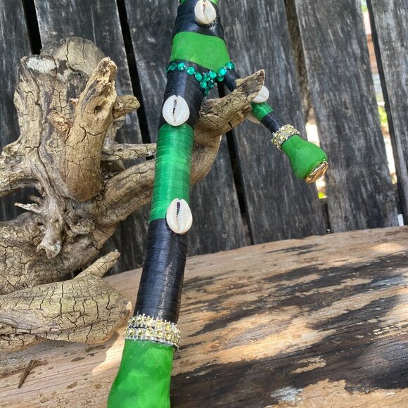 Garabato Oggun Orisha Resguardo Tool YorubaReligion Santeria Resguardo Oggun 12" - Picture 4 of 4